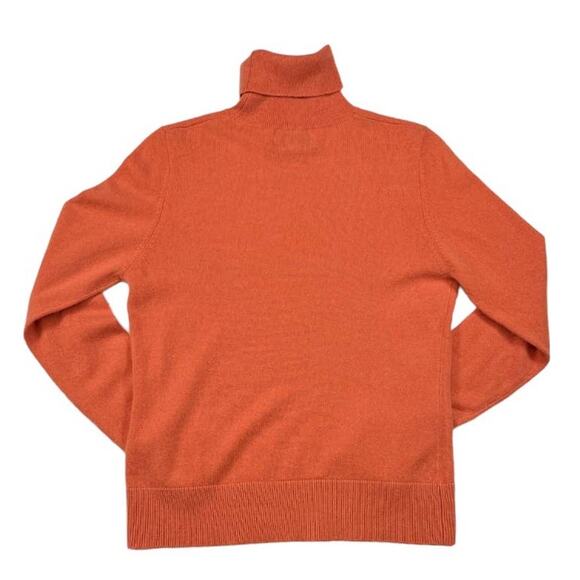 Bloomingdale’s Cashmere Orange Sweater | Size L - Picture 2 of 3